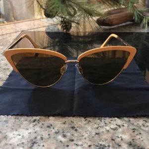 Free people cat eye vintage sunglasses